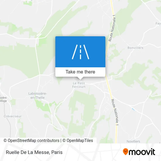 Ruelle De La Messe map