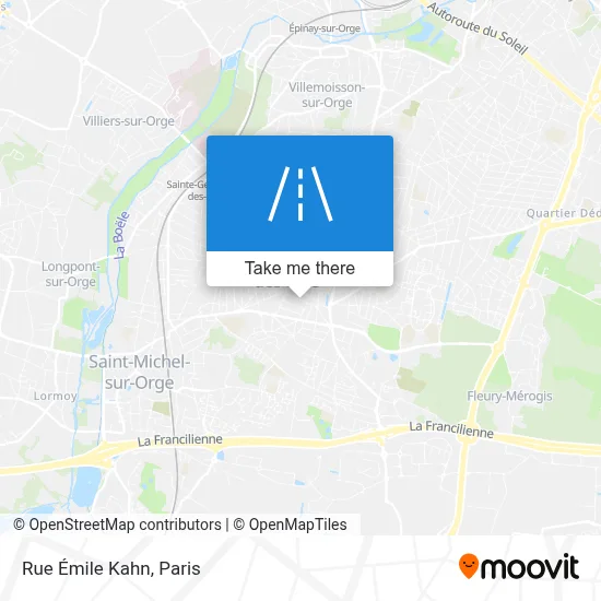 Rue Émile Kahn map