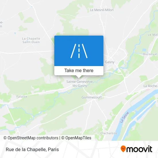 Rue de la Chapelle map