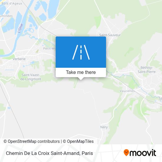 Chemin De La Croix Saint-Amand map