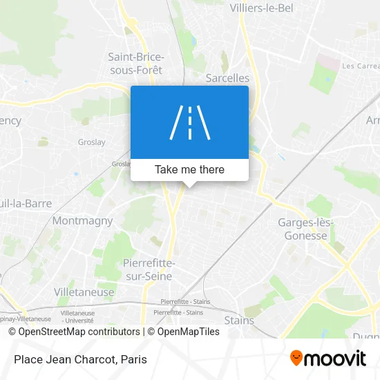 Place Jean Charcot map