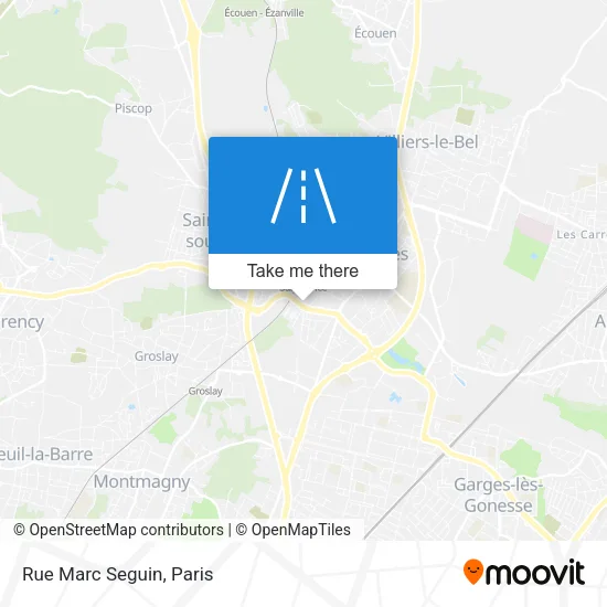 Rue Marc Seguin map