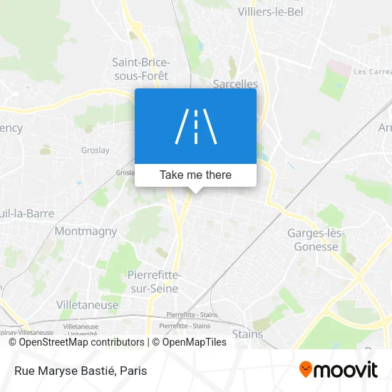 Rue Maryse Bastié map