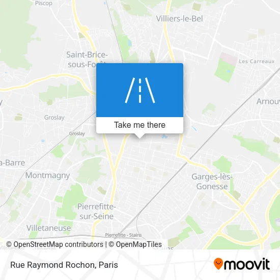 Rue Raymond Rochon map
