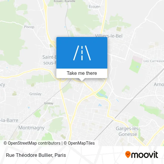 Rue Théodore Bullier map