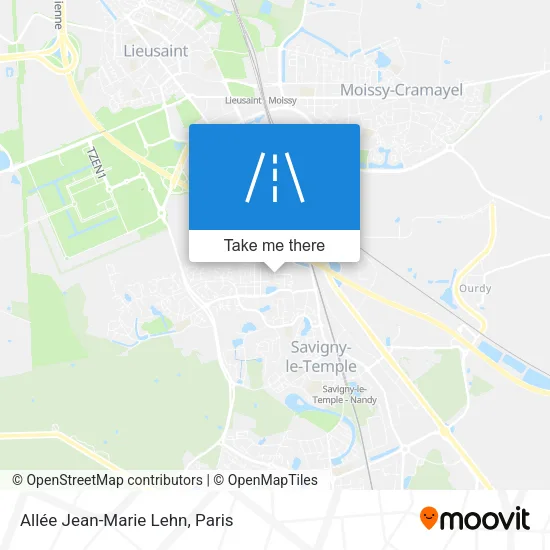Allée Jean-Marie Lehn map