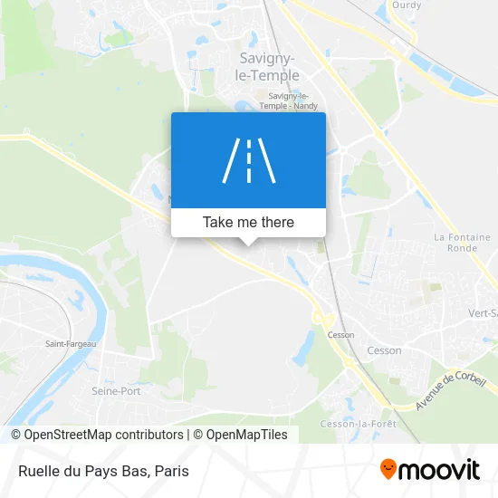 Ruelle du Pays Bas map