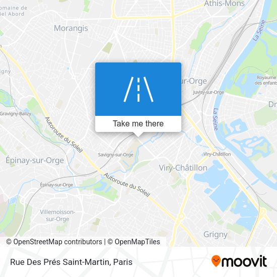 Rue Des Prés Saint-Martin map