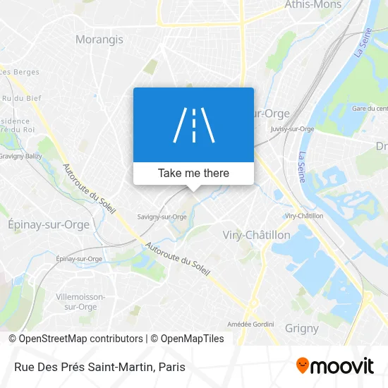 Rue Des Prés Saint-Martin map
