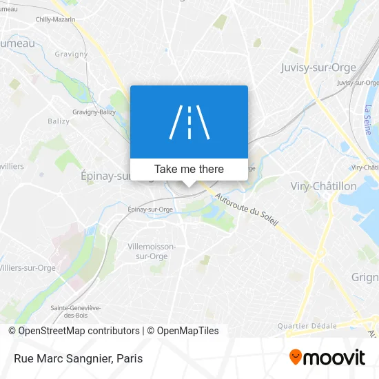 Rue Marc Sangnier map