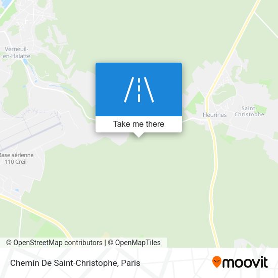 Chemin De Saint-Christophe map