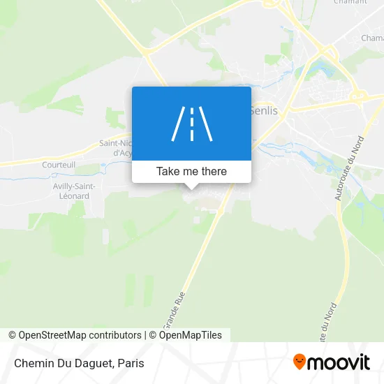 Chemin Du Daguet map