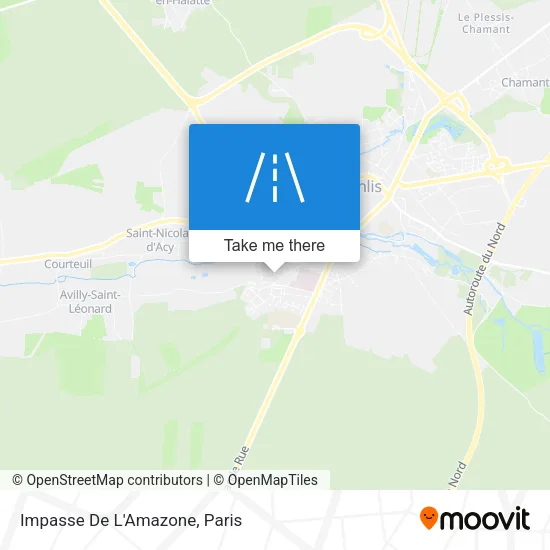 Impasse De L'Amazone map