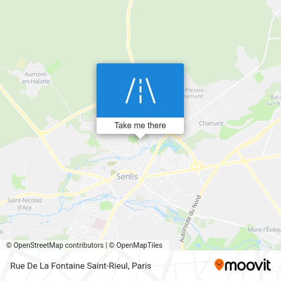 Rue De La Fontaine Saint-Rieul map