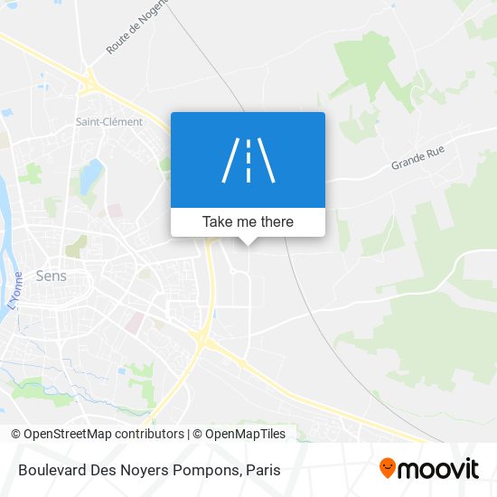 Boulevard Des Noyers Pompons map
