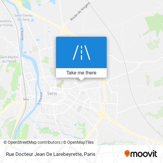 Rue Docteur Jean De Larebeyrette map