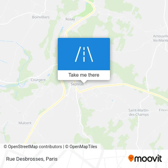 Rue Desbrosses map