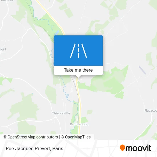 Rue Jacques Prévert map