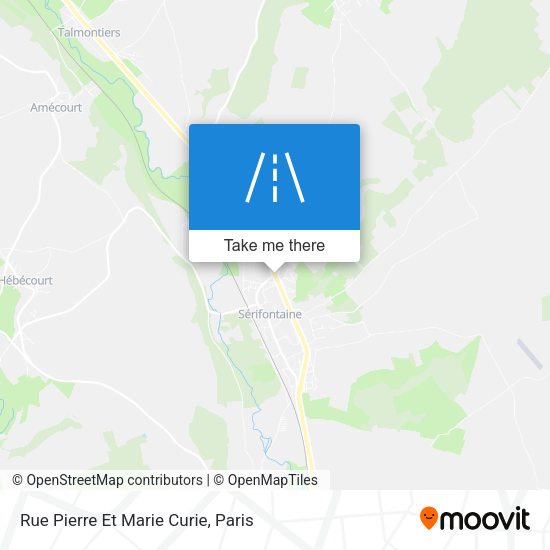Rue Pierre Et Marie Curie map