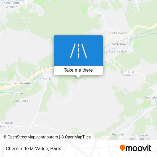 Chemin de la Vallée map