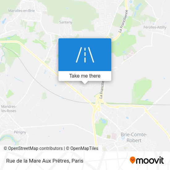 Rue de la Mare Aux Prêtres map