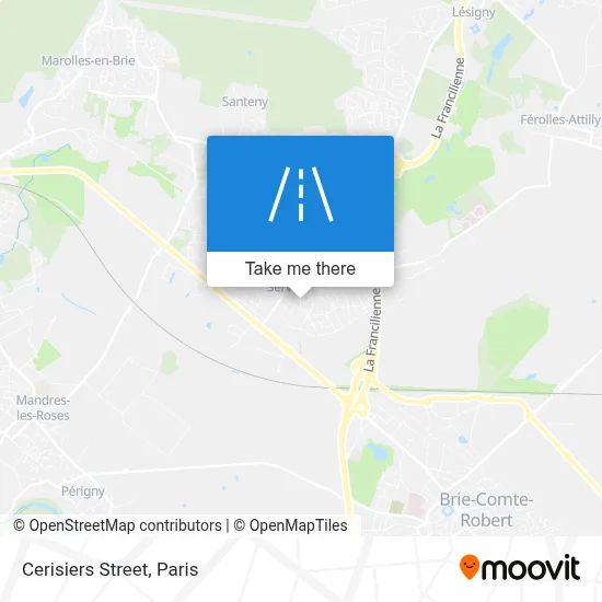 Rue Des Cerisiers map