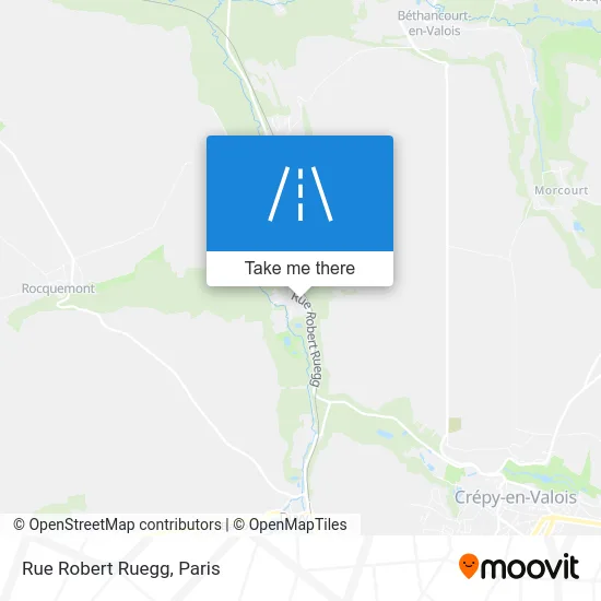 Rue Robert Ruegg map
