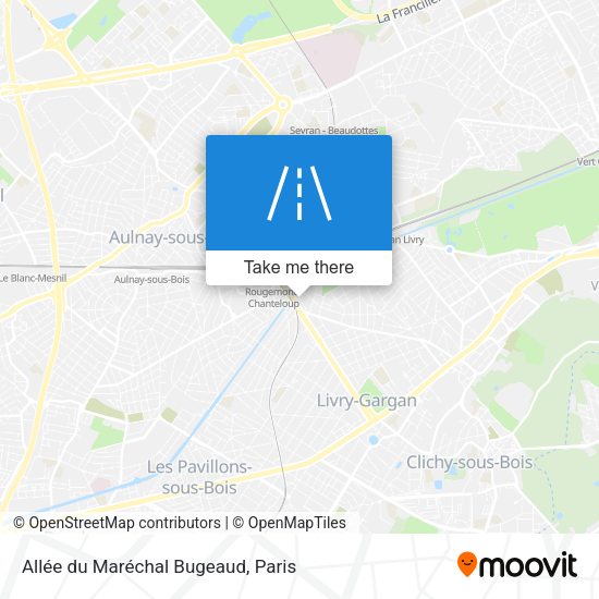 Allée du Maréchal Bugeaud map