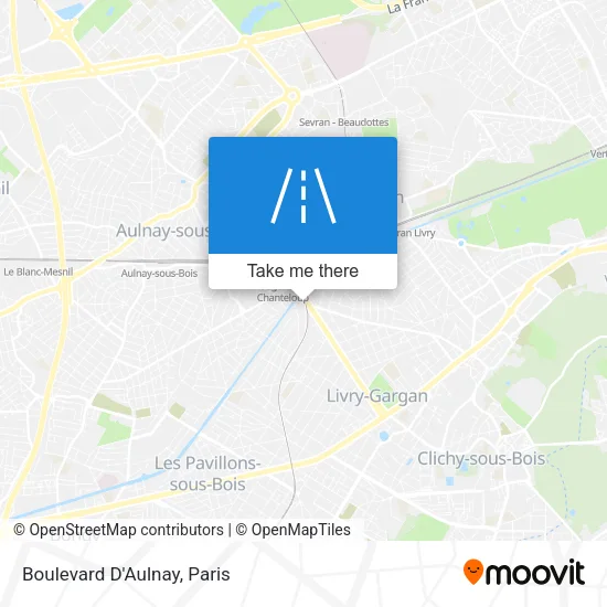 Boulevard D'Aulnay map