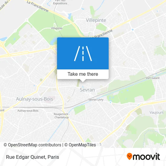Rue Edgar Quinet map