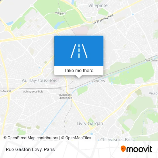 Rue Gaston Lévy map