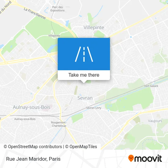 Rue Jean Maridor map