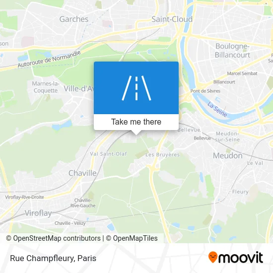 Rue Champfleury map