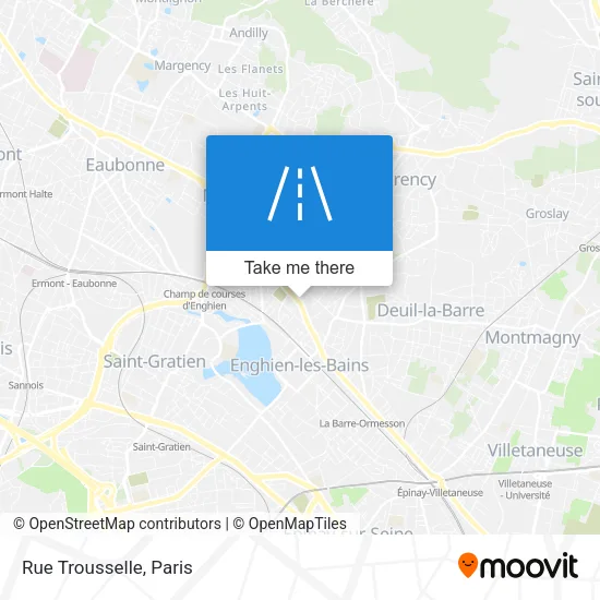 Rue Trousselle map