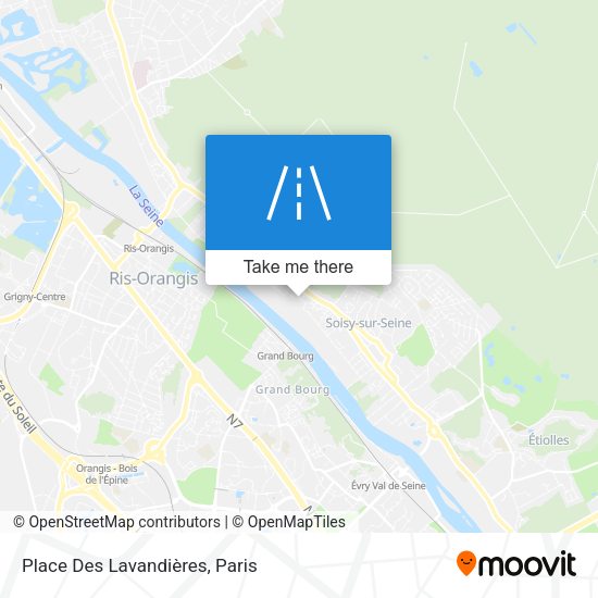Place Des Lavandières map