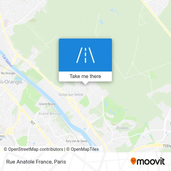 Rue Anatole France map