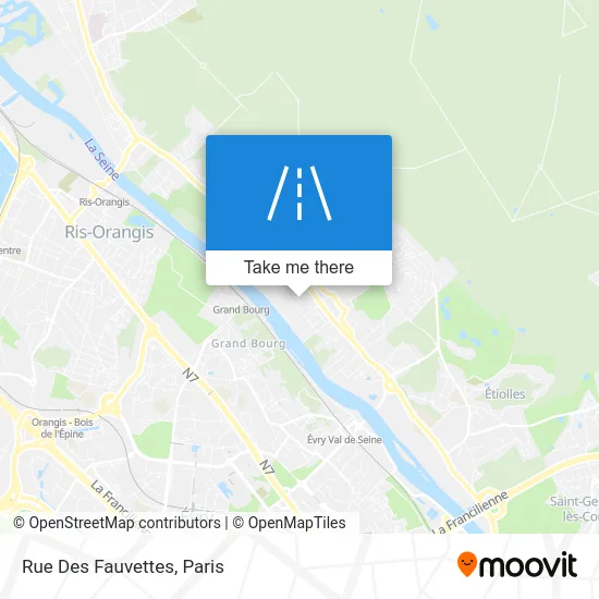 Rue Des Fauvettes map