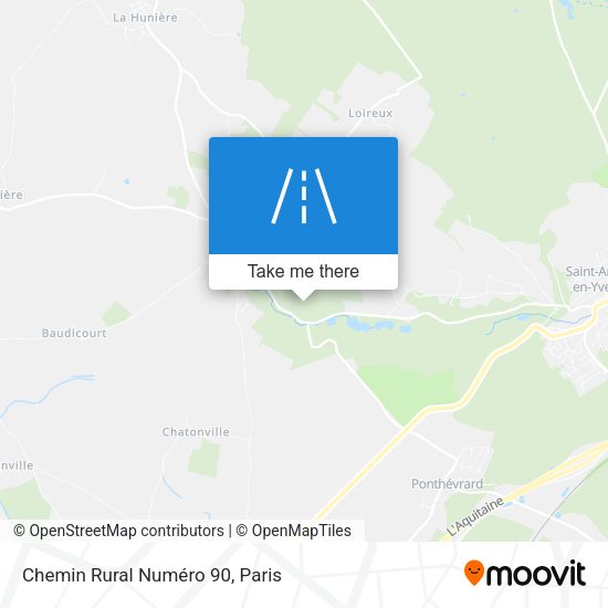 Chemin Rural Numéro 90 map