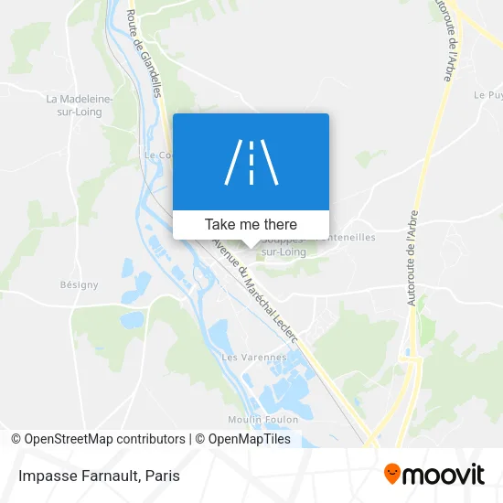 Impasse Farnault map
