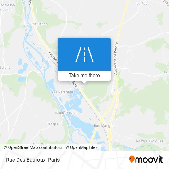 Rue Des Bauroux map