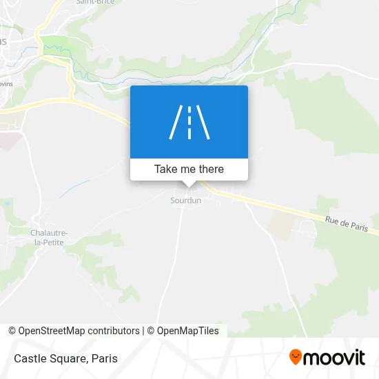 Place du Château map