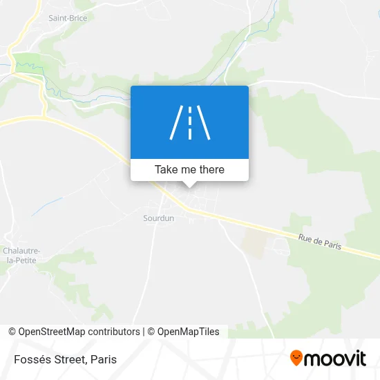 Rue Des Fossés map