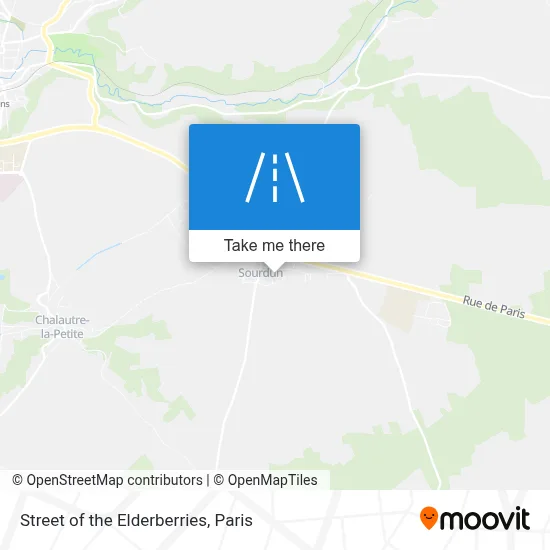 Rue Des Sureaux map
