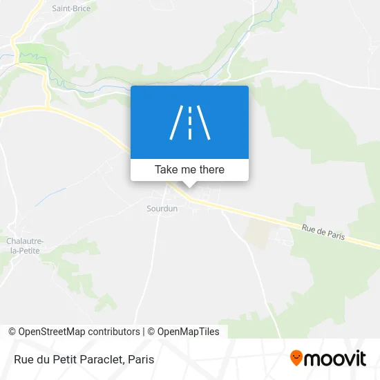 Rue du Petit Paraclet map