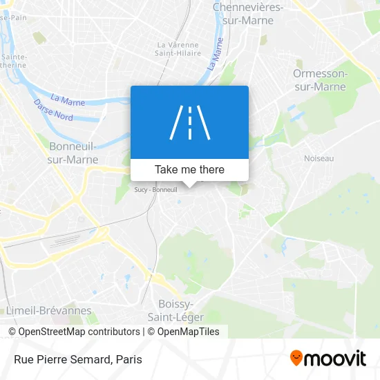Rue Pierre Semard map