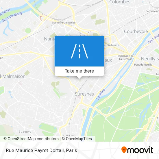 Rue Maurice Payret Dortail map