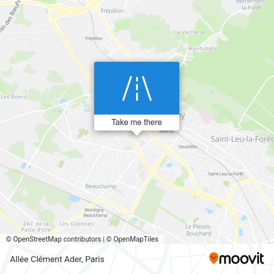 Allée Clément Ader map