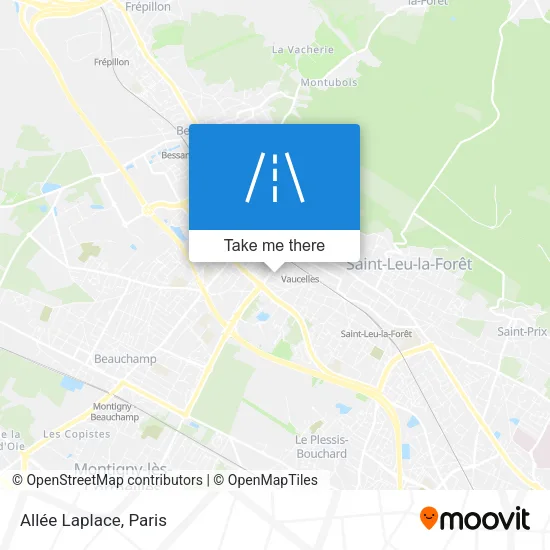 Allée Laplace map