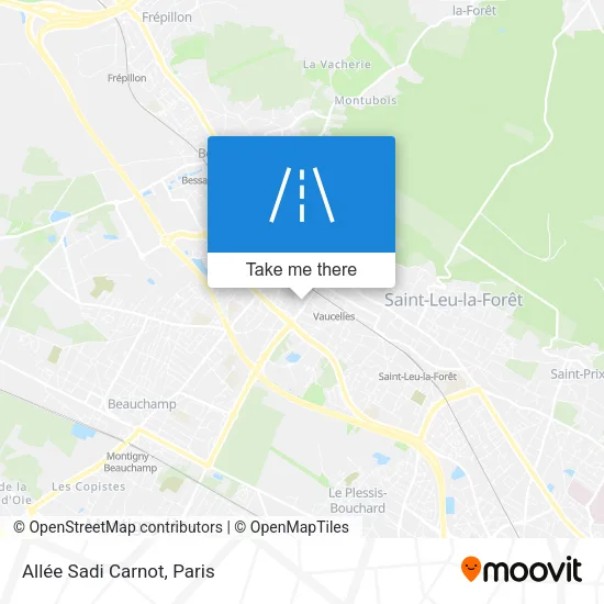 Allée Sadi Carnot map