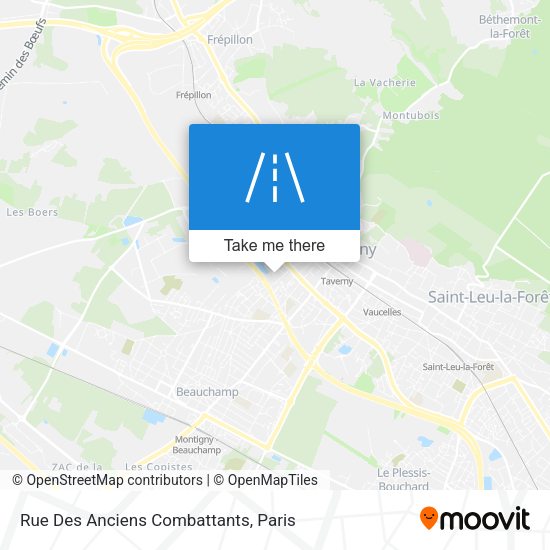 Rue Des Anciens Combattants map